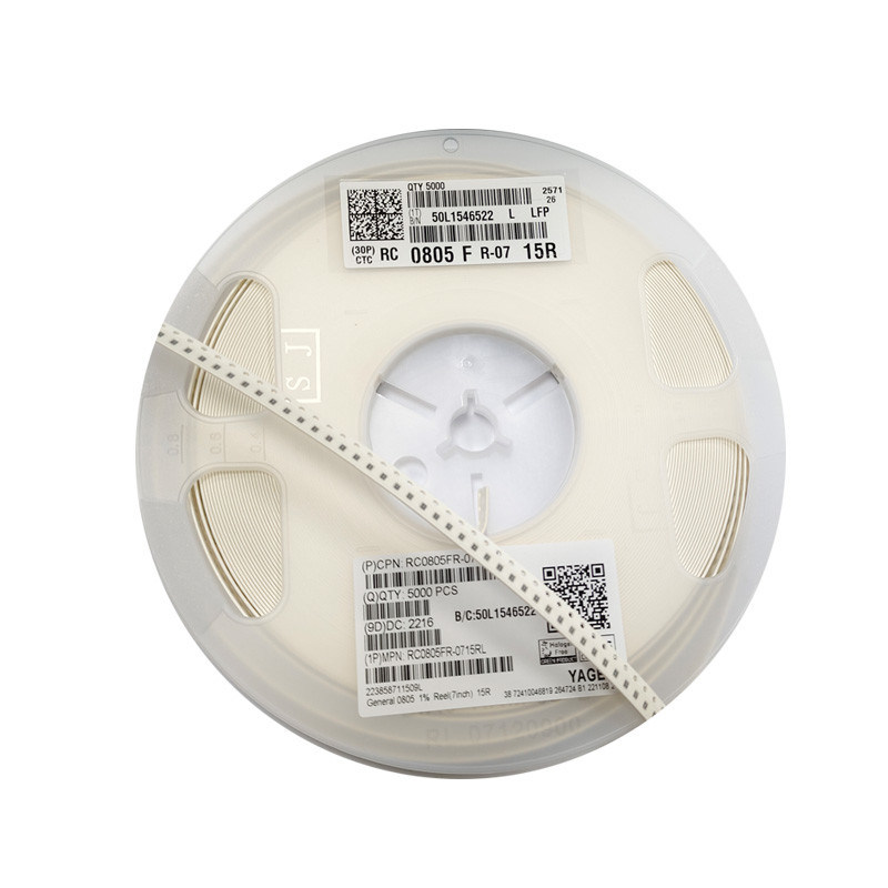 RC0805FR-0715RL - YAGEO - Thick Film Resistors - SMD 15 Ohms 125 mW 0805 1%